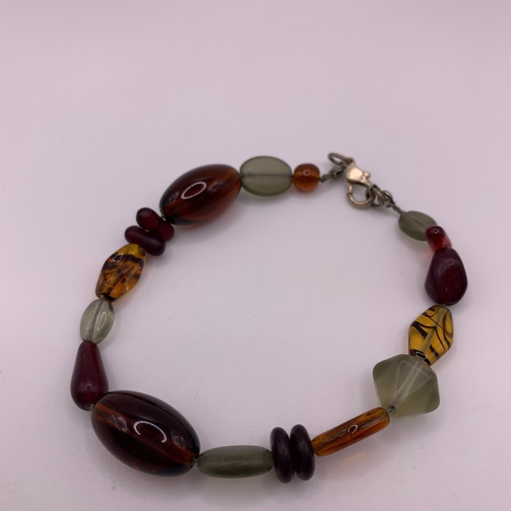 Lovely Faux Amber Bracelet